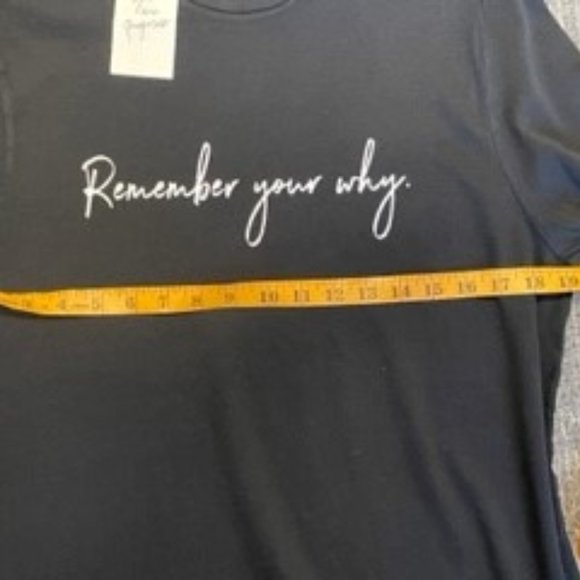 Inspirational T-shirt Remember your Why - Picture 4 of 5